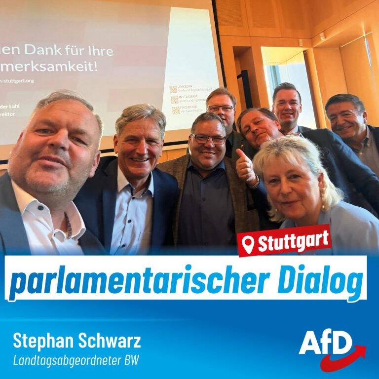 parlamentarischer Dialog im Stadtpalais