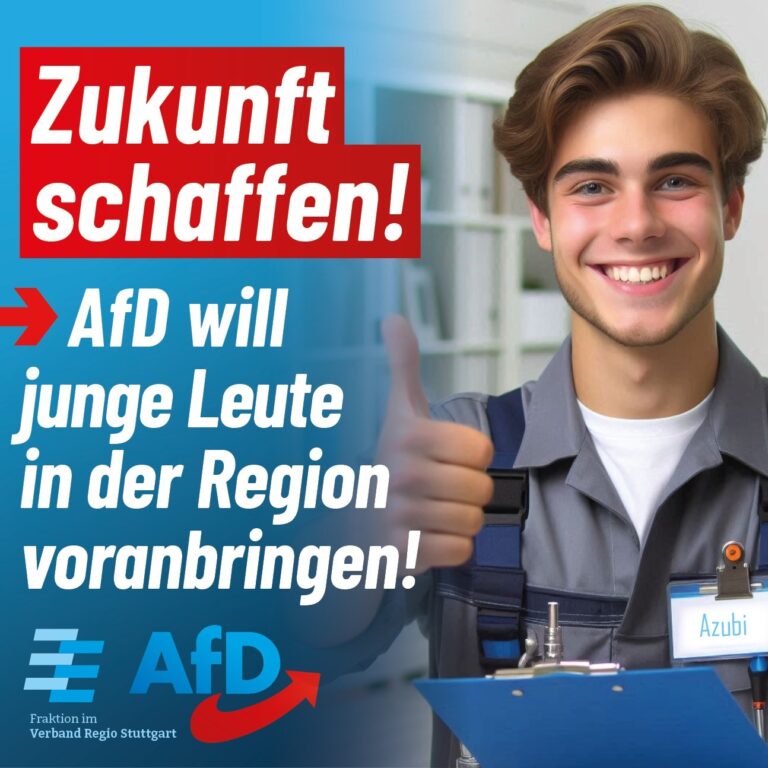 Jugendarbeitslosigkeit: AfD will junge Leute in der Region voranbringen