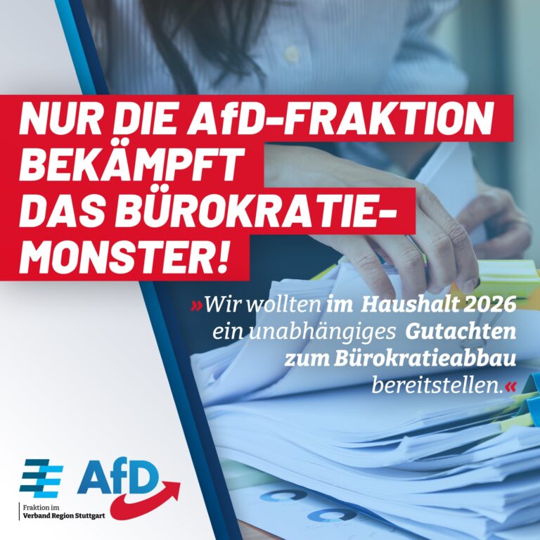 Gutachten zum B&uuml;rokratieabbau in der Region Stuttgart