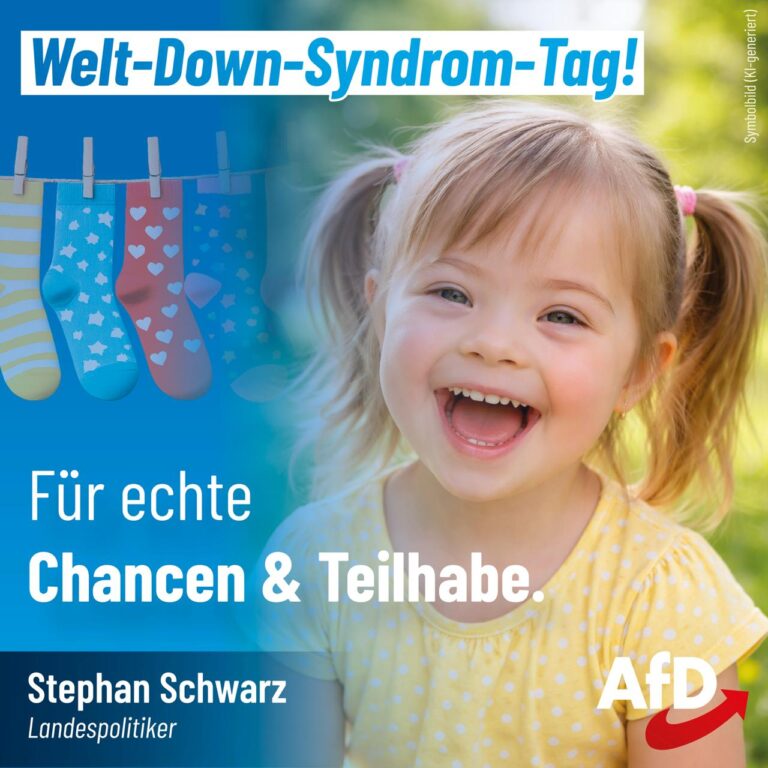 Zum Welt-Downsyndrom-Tag