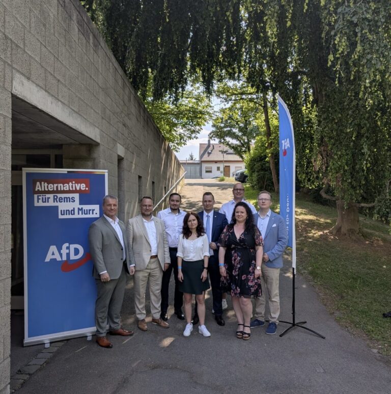 Vorstandswahl der AfD-Rems-Murr: Die Kommunalwahl fest im Blick