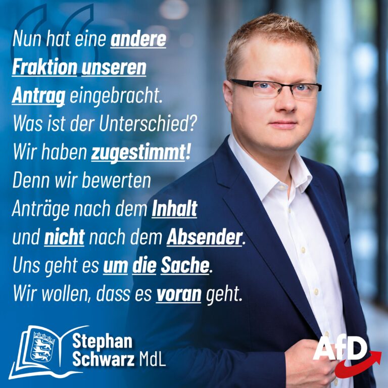 Nicht der Absender zählt. Sondern der Inhalt.