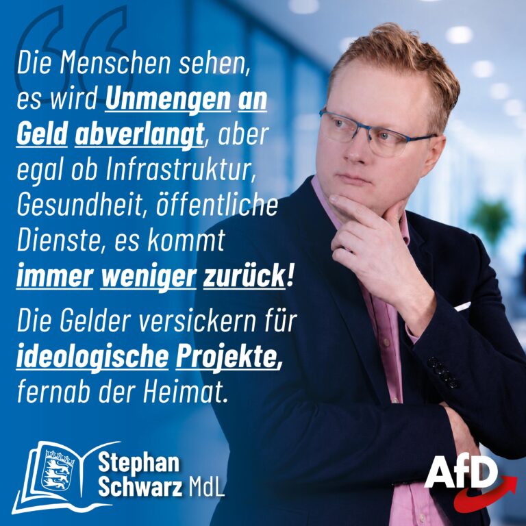 Gelder versickern für Ideologie
