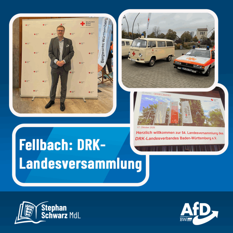 Unterwegs im Rems-Murr-Kreis: Beim DRK-Landesverband Baden-Württemberg in Fellbach