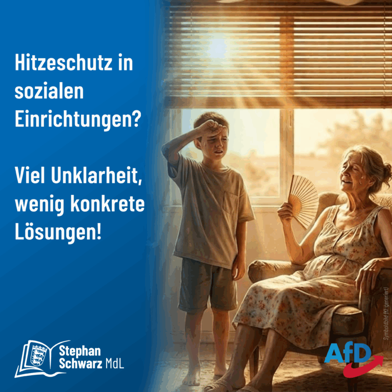 Hitzeschutz in Einrichtungen: Viel Unklarheit, wenig konkrete Lösungen